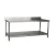 Import Manufacturer kitchen prep coffee table stainless steel stand metal work table from China