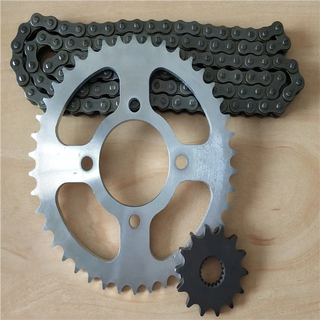 Manufacturer Motorcycle Sprocket and Chain For Transmission Kit