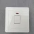 Import Manufacturers professional export 20A switch with light white one single control switch kitchen wall switch wholesale from China