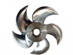 Marine Three Blades Boat Propeller Customers Diameter Propeller Shaft