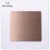 Import Material 201 304 Rose Gold Hairline Copper Etching Stainless Steel Sheet from China