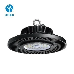 Meanwell Driver Industrial High Bay 100w 150w 200w Commercial Lighting Dimmable UFO LED High Bay Light 200w