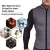 Import Men Neoprene Wetsuit Jacket Front Zipper Long Sleeves Workout Tank Top For Swimming Snorkeling Surfing Jacket Workout Vest from China