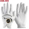 Mens left right hand personalised premium quality golf gloves