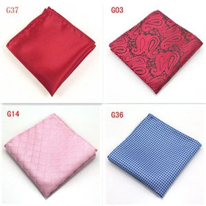 Mens pocket square high quality business handkerchief