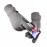 Men's winter Keep warm Touch screen ski Windproof gloves