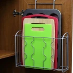 Metal Cabinet Storage Holders Shelf Basket Utensils Drainer Chopping Board Dish Drying Rack For Kitchen