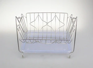 Metal Countertop Fruit & Vegetable Rack, Great for Bread, Snacks, Household Items, Kitchen Storage and More