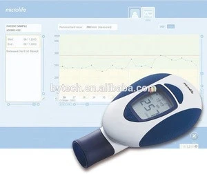 Microlife peak flow meter for spirometry with CE,FDA Approval