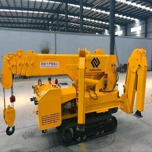 mini crawler crane used for agriculture or construction