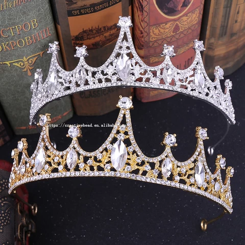 Mix Design Wholesale Bridal Wedding Rhinestone Crowns And Cheap Prices Crystal Metal Crown Tiaras In Bulk