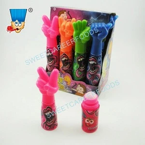 Mixed Fingers Sign Lick Water Roll On Candy Hand Rolly Liquid Sour Candy