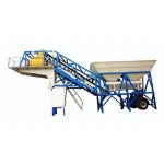 mobile concrete batching plant YHZS60 concrete mixing plant for sale
