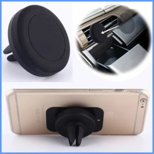 Mobile phone accessories 360 degree rotation magnetic cell phone holder for car