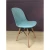 Import modern 4 chairs dining room furniture chair dining blue dining living room chair from China