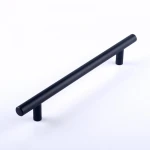 Modern Black stainless steel hardware door handles Pull for kitchen long cabinet