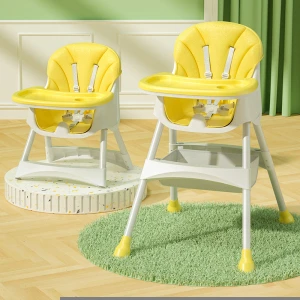 Modern Highchair Solution with Cushion baby cheap High Chair 3 in 1 for Toddler Infant Baby