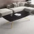 Import Modern Living Room Furniture Sofa Set Furniture Round Coffee Table With Sintered Stone Top And Golden Ss Carbon Steel from China