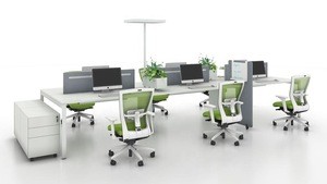Modern office desk workstation partitions furniture
