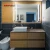 Import Modern Singe Sink Luxury Bathroom Vanity With Led Light Mirror from China