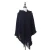 Import Monochrome Hooded Cloak Knit Hooded Shawl from China