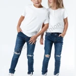Most Popular Fashion Clothing from Bangladesh Manufactured Denim Jeans Pants for Kids Boys & Girls Color Fade Proof Denim Pant