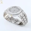 Most Popular Iced Out Arabic Dial Pass Diamond Testing Certified Lab Grown Diamond Wrist Watch For Rapper