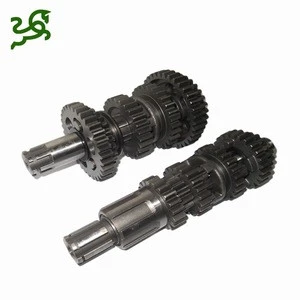 Motorcycle Engine Parts Main Counter Shaft Gear Transmission For 150cc ZANELLA RX150