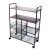 Import Movable 4 tire kitchen cart wooden trolley from China