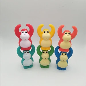 Multi-colored Plastic Monkey Squirter Toy Babys Partner