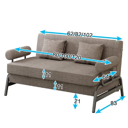 Multifunctional Residential Bed Sofa Home Furniture