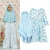 Import Muslim printed long floral dress women islamic clothing dress Muslim Abaya muslim dress + headscarf for 2 pcs from China