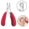 Nail Clippers Stainless Steel Ingrown Toenail Clipper for Thick Toenails and Nail Fungus Treatment with Non-Slip Handle