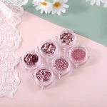 Nail glitter powder Nails Art Decoration Pink Shiny Nail Dipping Powder Oem Colors Odourless Organic Acrylic