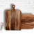 Import Natural Acacia Wood Chopping Block Serving Pizza Board with Handle from China