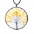 Import Natural Stone Lifetree Pendant Necklace Yoga 7 chakras stone Beads Necklace  SN004 from China