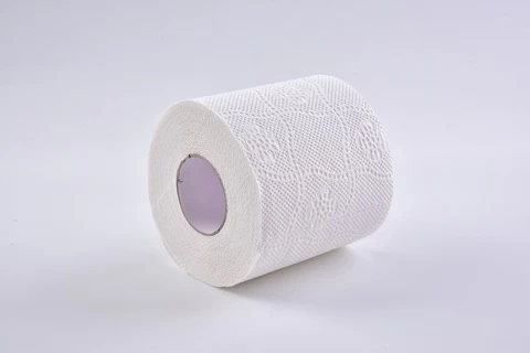 Nature super soft high quality wood pulp virgin or recycled 2 ply embossed toilet paper jumbo tissue roll shrinking wrap