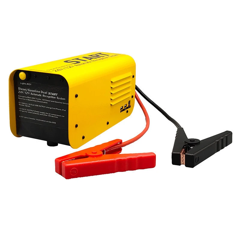 New 12V/24V car jump starter portable generator with 36000mAh power station for outside emergency use