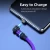 Import New Arrival 540 Rotating Magnetic Charging Cable 3 in 1 Micro USB Type C Fast Charge Cable Cord from China