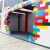 Import New arrival construction wall bricks plastic building blocks hard material interlocking larger recyclable  blocks multi-colors from China