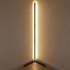 New Arrival metal daylight luxury led Personality creative golden bamboo floor lamp