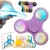 Import New Arrivals Glowing Hand Fidget Spinner Toy from China