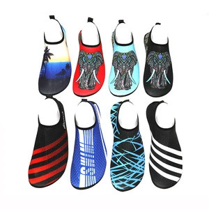 New Beach Swimming Water Sport Socks Anti Slip Shoes Yoga Fitness Dance Swim Surfing Diving water Shoes for Kids Men Women