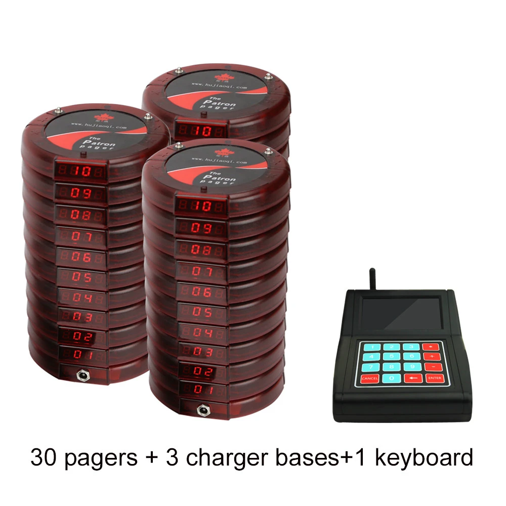 NEW CATEL restaurant coaster pager / wireless calling system /paging system