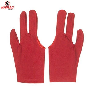 New Design Comfortable High Quality with OEM Services Snooker Gloves
