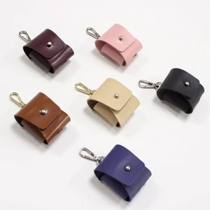 New Design Other Special Purpose Bags Eva Earphone Case PU Leather Headphone Holder