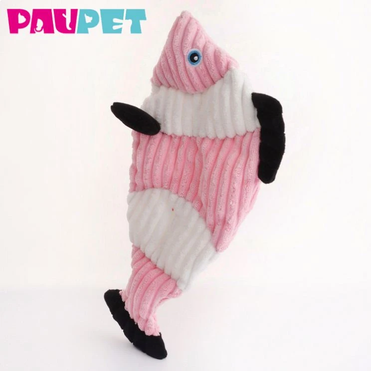New Design Plush Animal Toy Pet Fish Cat Toy Dog Toy Squeak Dog Run Simons Cat Plush