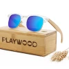 New Design Polarized Sunglasses Women men eyewear Wooden Sun Glasses Fashion Bamboo Sunglasses