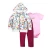 Import New Design Warm Coat Set Soft Baby Clothes 100% Cotton 3 pcs Baby Romper Baby Clothing Set from China