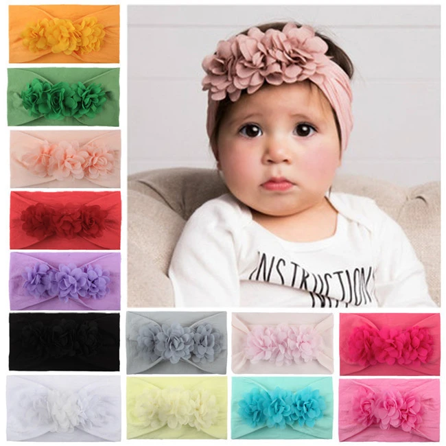 New Design Wholesale Girls Infant Hair Accessories Baby Headband